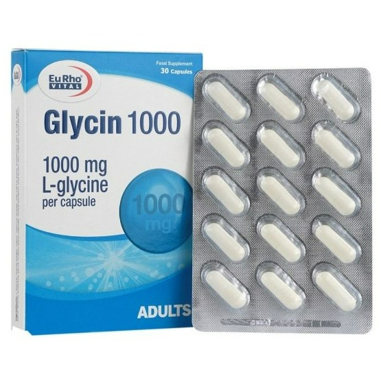 گلایسین 1000 میلی گرم یوروویتال 30 عددی
