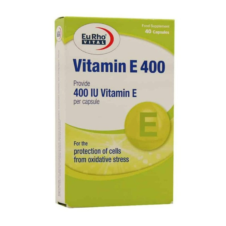 ویتامین E 400 واحدی یوروویتال 40 عدد