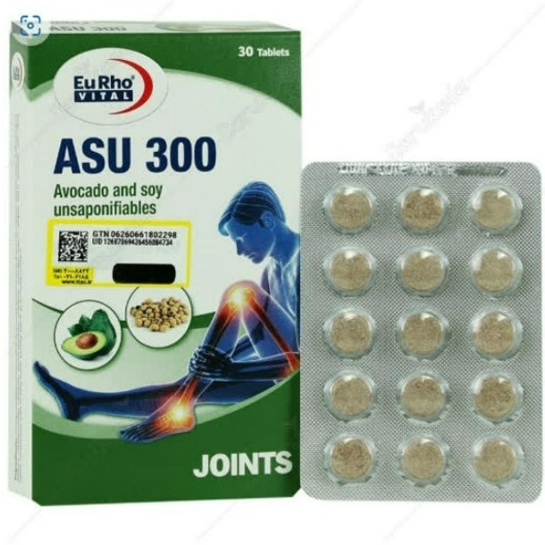 آسو 300 میلی گرم یوروویتال 30 عددی