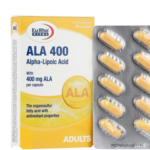 لیپپوزوئیک اسیدد 400 برند یوروویتال 30 عددی