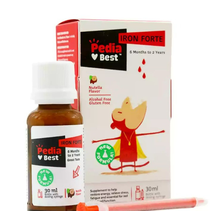 مکمل قطره آهن پدیابست 30 میلیلیتر