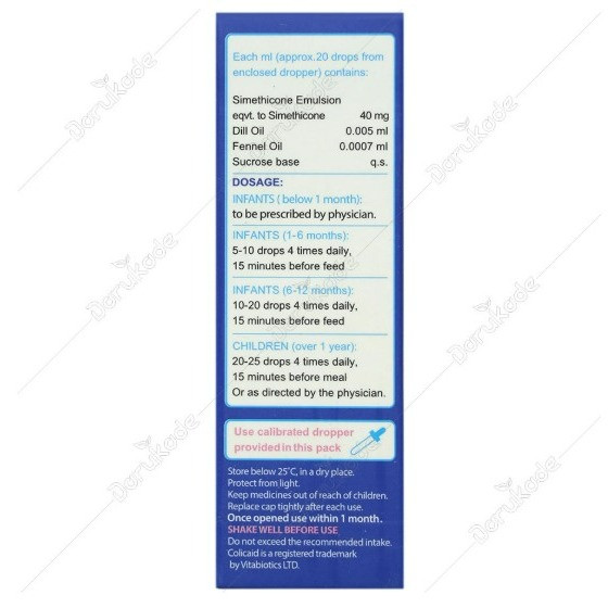 قطره کولیک اید ویتابیوتیکس 30 میلی لیتر