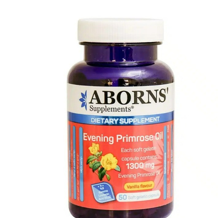 نرم روغن گل مغربی 1300 میلی گرم ابورنز 50 عددی