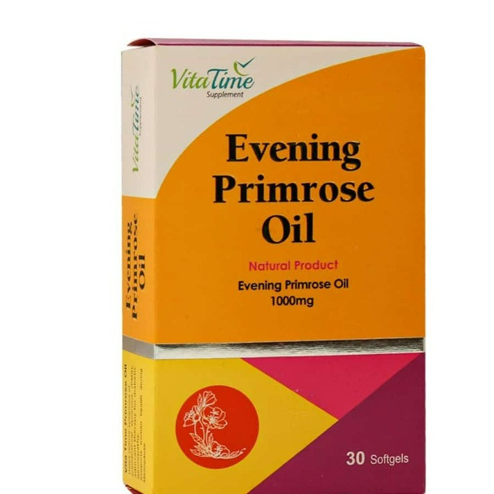 روغن گل مغربی ویتا تایم 1000 میلی گرم 30 عددی