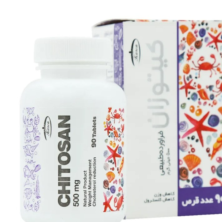 کیتوزان 500 میلی گرم کارن بسته 30 عددی