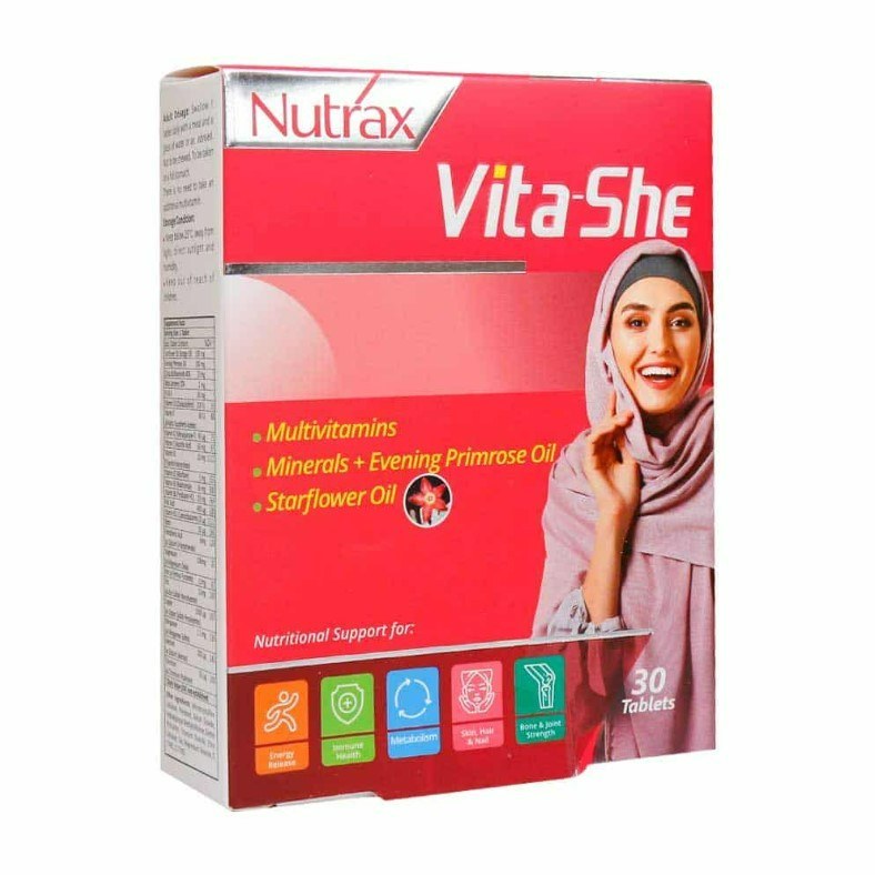مولتی ویتامین وایتا شی نوتراکس بسته 30 عددی