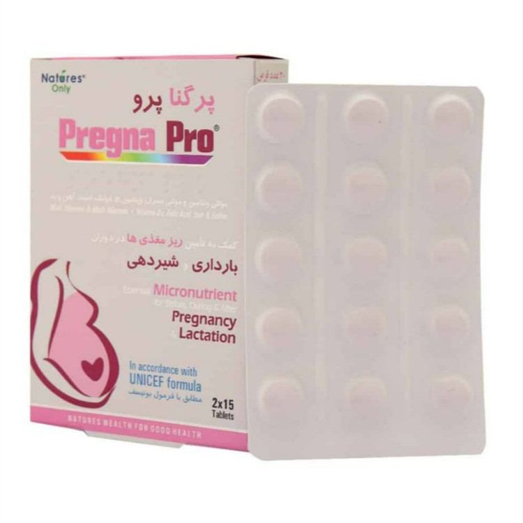 پرگنا پرو نیچرز اونلی 30 عددی