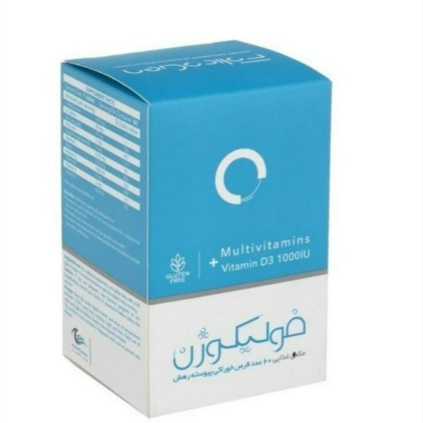 فولیکوژن (Folicogen) اروند فارمد بسته 60 عددی