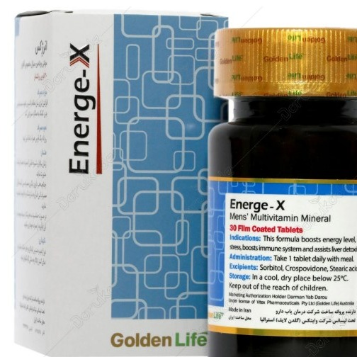 انرژکس گلدن لایف 30 عددی