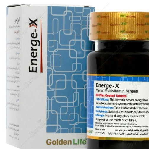 انرژکس گلدن لایف 30 عددی