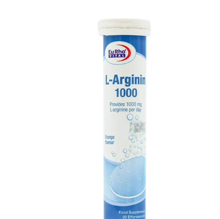 جوشان ال آرژنین 1000 میلی گرم یوروویتال بسته 20 عددی