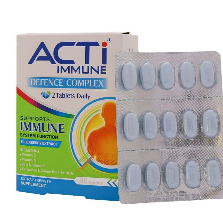 قرص اکتی ایمیون ابیان دارو بسته 60 عددی