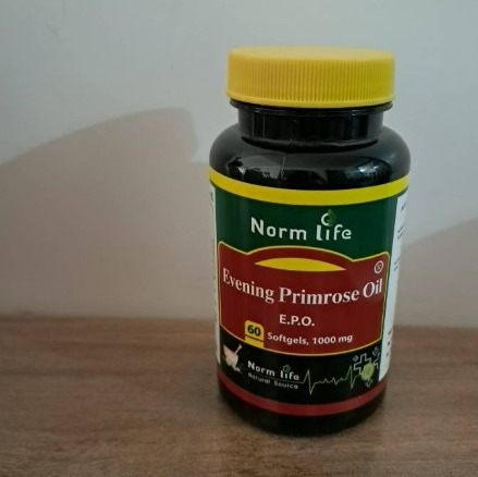 کپسول ایوینینگ پرایم رز روغن گل مغربی نورم لایف 60 عددی