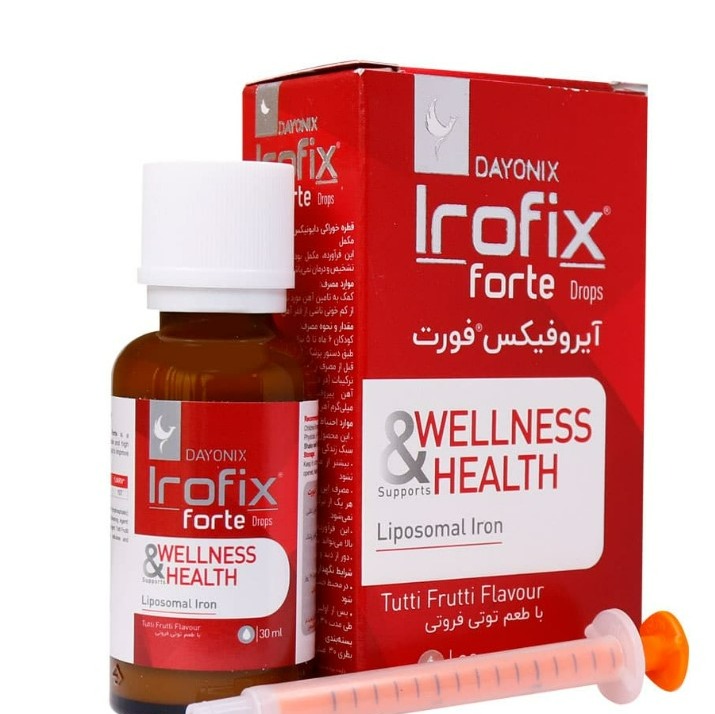 قطره خوراکی آیروفیکس فورت دایونیکس فارما 30 میلیلیتر